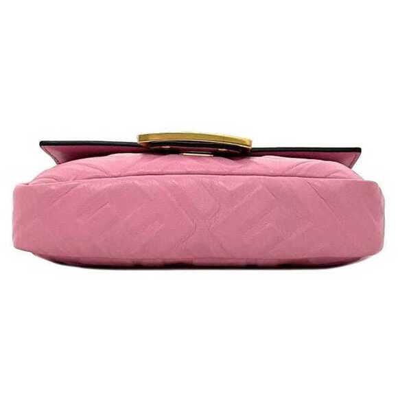 FENDI Pink Leather Shoulder Bag - Picture 4 of 10